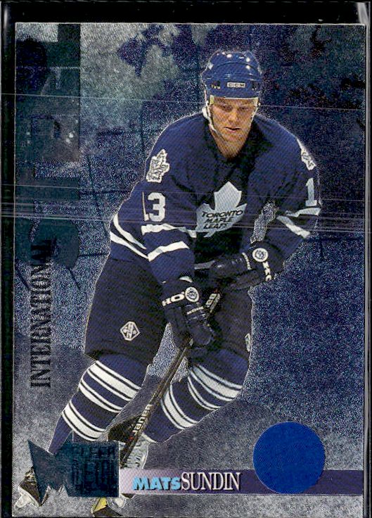 1995-96 Metal #20 Mats Sundin International Steel