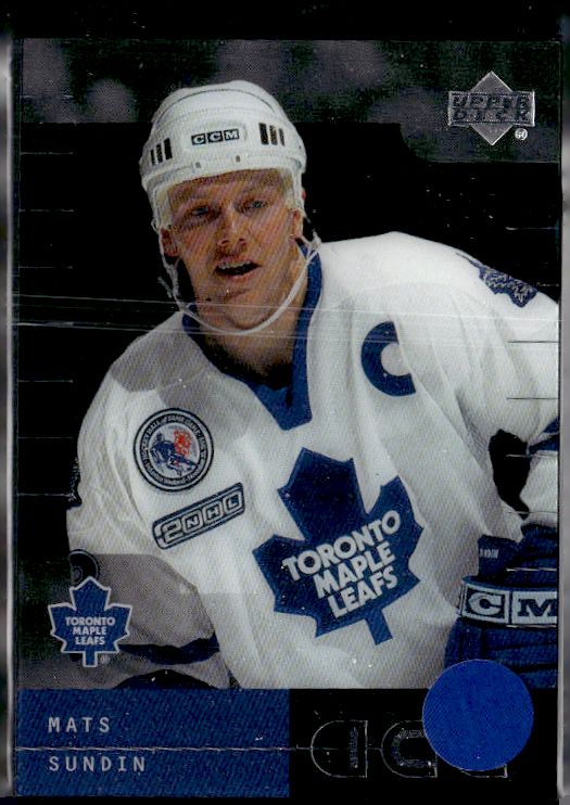 2000-01 Upper Deck Ice #38 Mats Sundin