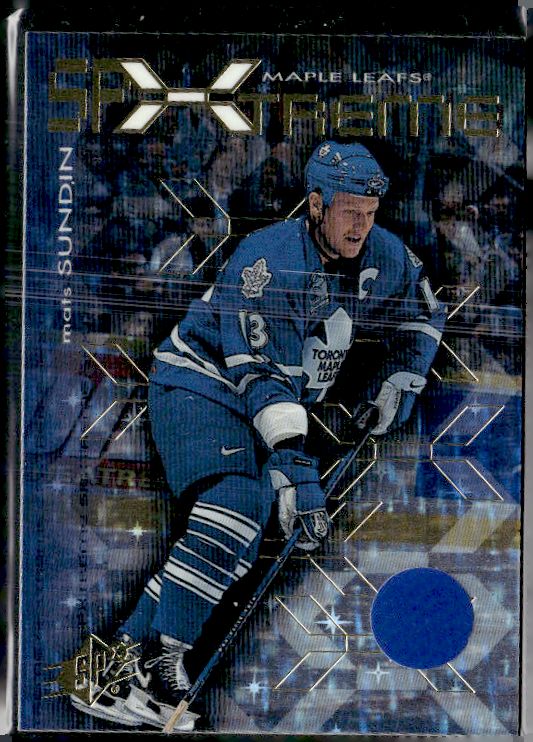 1999-00 SPx #XT13 Mats Sundin SPxtreme