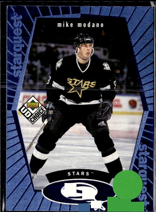 1998-99 UD Choice - StarQuest Blue #SQ24 Mike Modano