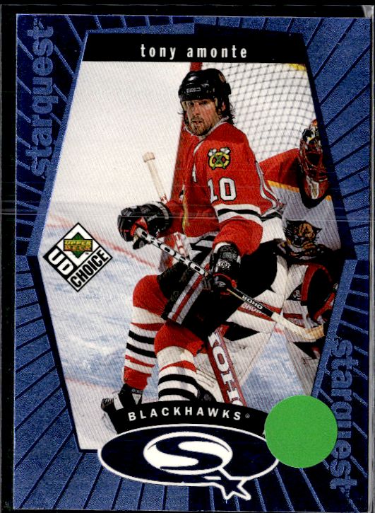 1998-99 UD Choice - StarQuest Blue #SQ26 Tony Amonte