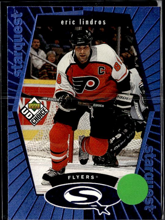 1998-99 UD Choice - StarQuest Blue #SQ28 Eric Lindros
