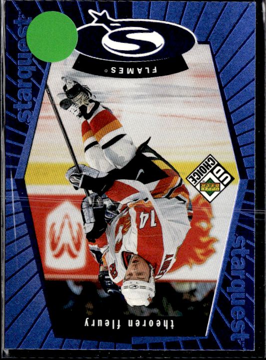 1998-99 UD Choice - StarQuest Blue #SQ13 Theoren Fleury