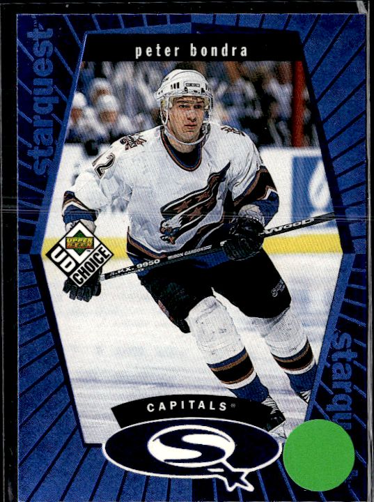 1998-99 UD Choice - StarQuest Blue #SQ14 Peter Bondra