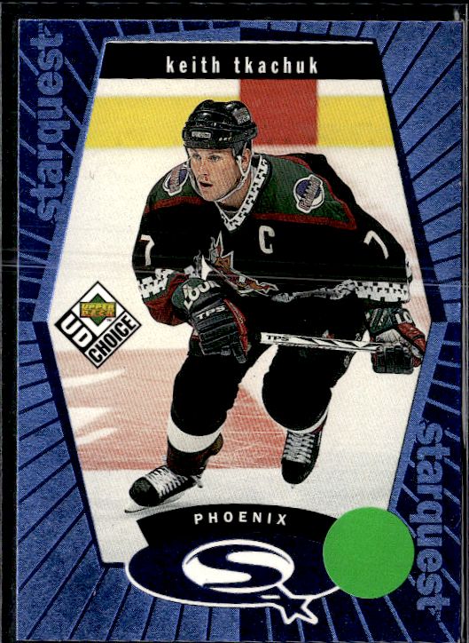 1998-99 UD Choice - StarQuest Blue #SQ30 Keith Tkachuk