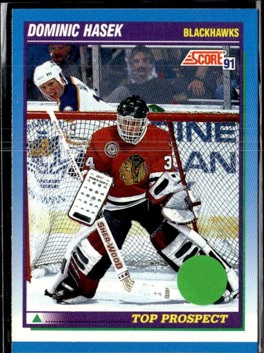 1991-92 Score Canadian English #346 Dominik Hasek