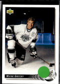 1992-93 Upper Deck #25 Wayne Gretzky Upper Deck Text and Logo Hologram