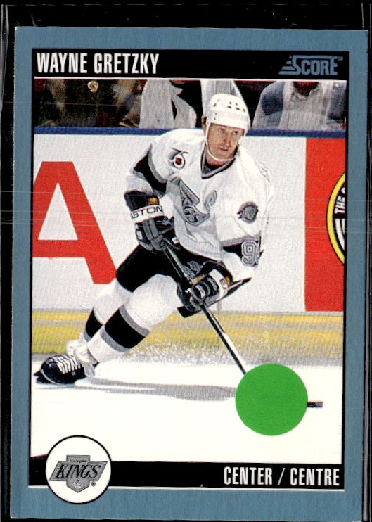 1992-93 Score Canadian #1 Wayne Gretzky