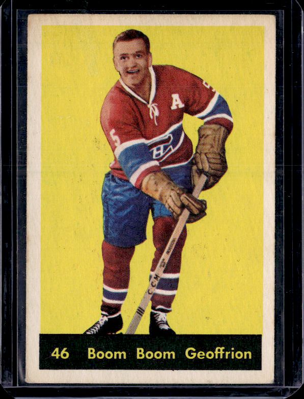 1960-61 Parkhurst #46 Boom Boom Geoffrion