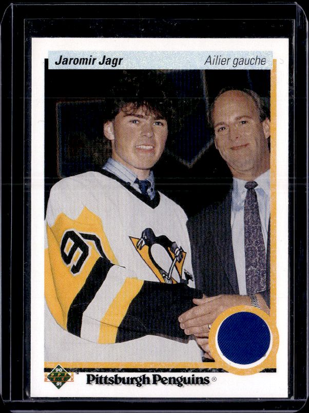 1990-91 Upper Deck French #356b Jaromir Jagr