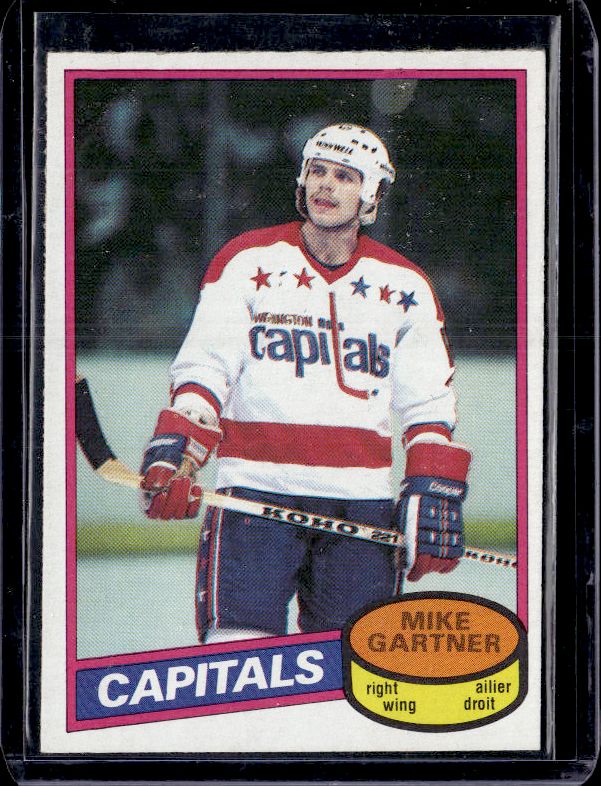 1980-81 O-Pee-Chee #195 Mike Gartner