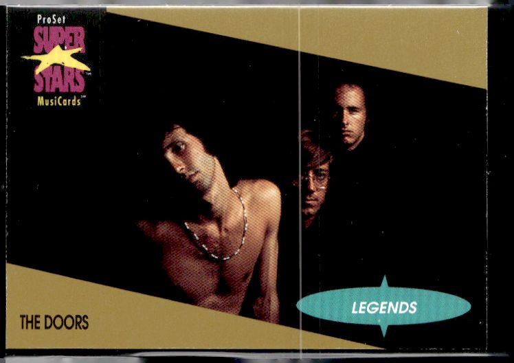 1991 Pro Set SuperStars MusiCards #7 The Doors