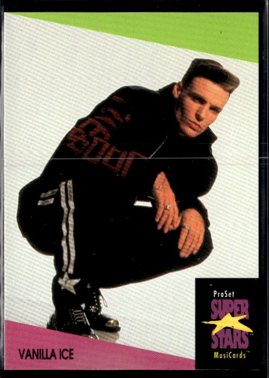 1991 Pro Set SuperStars MusiCards (UK Edition) #146 Vanilla Ice