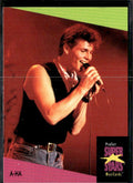 1991 Pro Set SuperStars MusiCards (UK Edition) #2 A-Ha