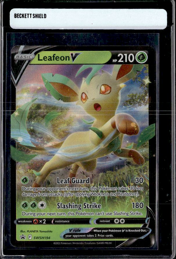 SWSH: Sword & Shield Promo Cards #SWSH194 Leafeon V