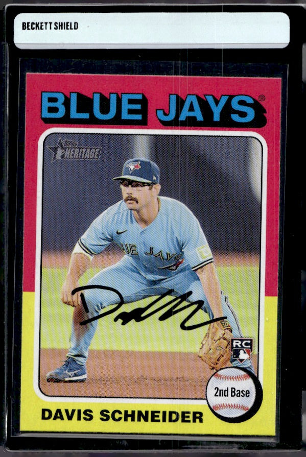 2024 Topps Heritage #425 Davis Schneider