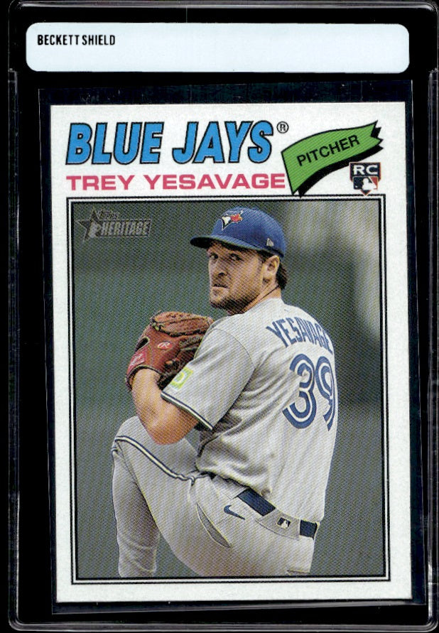 2026 Topps Heritage #245 Trey Yesavage