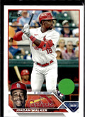 2023 Topps #344 Jordan Walker 582 Montgomery Club