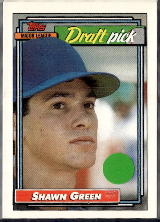 1992 Topps #276 Shawn Green