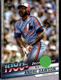 2020 Topps #DB-50 Andre Dawson Decades' Best (Series One)