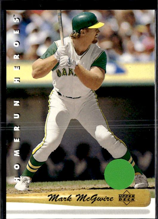1993 Upper Deck #HR2 Mark McGwire Home Run Heroes