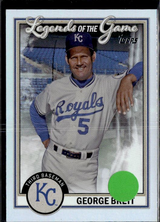 2023 Topps #LG-16 George Brett Legends of the Game Blue