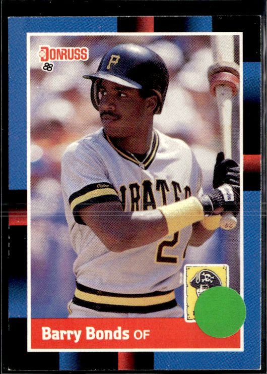1988 Donruss #326 Barry Bonds