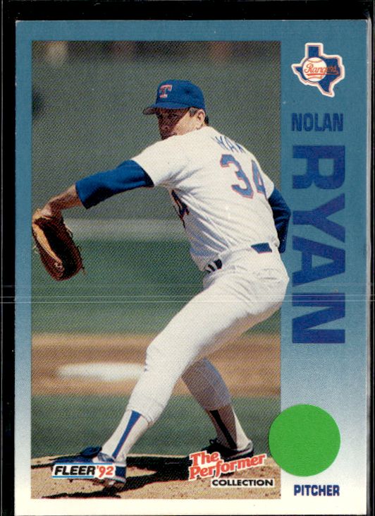 1992 Fleer 7-Eleven/Citgo The Performer #1 Nolan Ryan