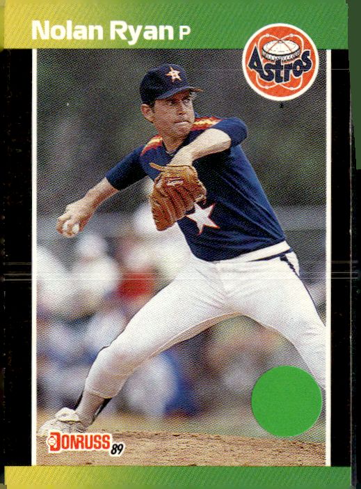 1989 Donruss #154 Nolan Ryan