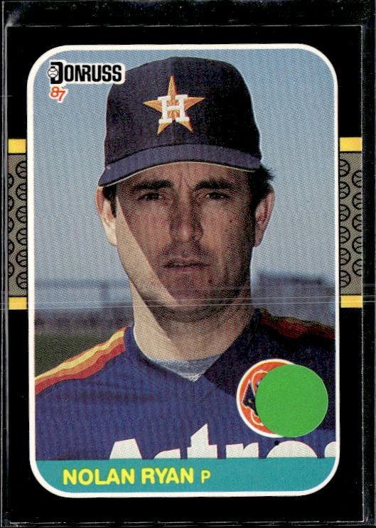 1987 Donruss #138 Nolan Ryan
