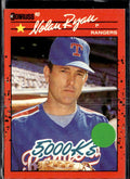 1990 Donruss #659 Nolan Ryan 5000K 1989 LEAF INC on back ERR #665 5000K