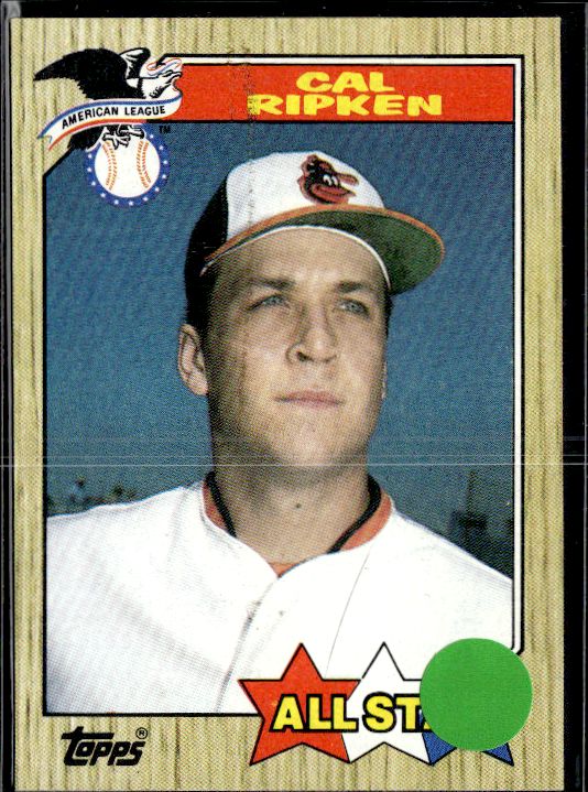 1987 Topps #609 Cal Ripken