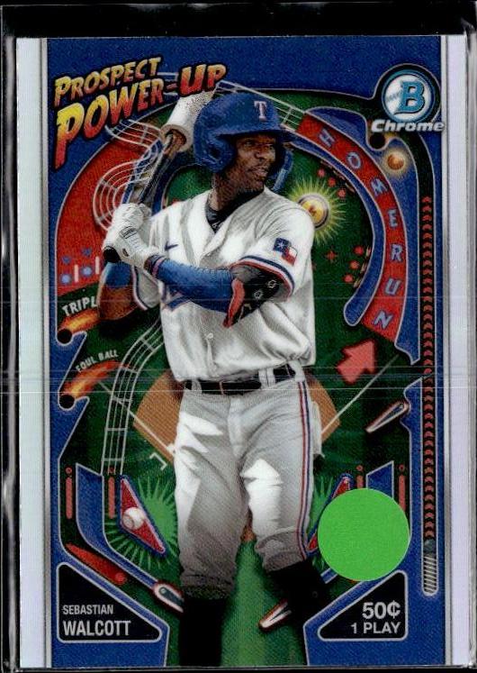 2024 Bowman #PP-20 Sebastian Walcott Prospect Power-Up