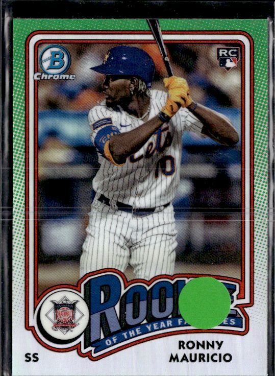2024 Bowman #ROY-1 Ronny Mauricio Rookie of the Year Favorites