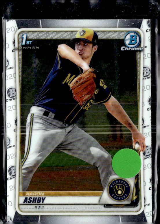2020 Bowman #BCP-57 Aaron Ashby Chrome Prospects
