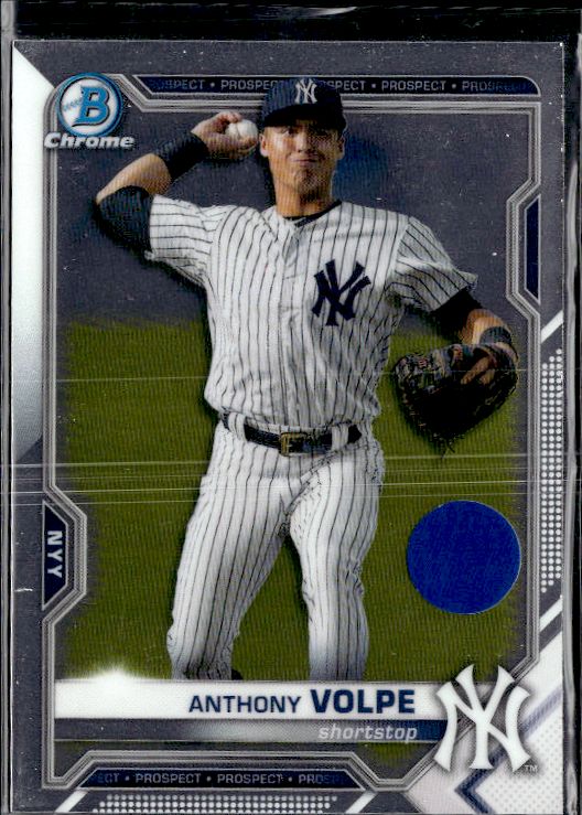 2021 Bowman #BCP-85 Anthony Volpe Chrome Prospects