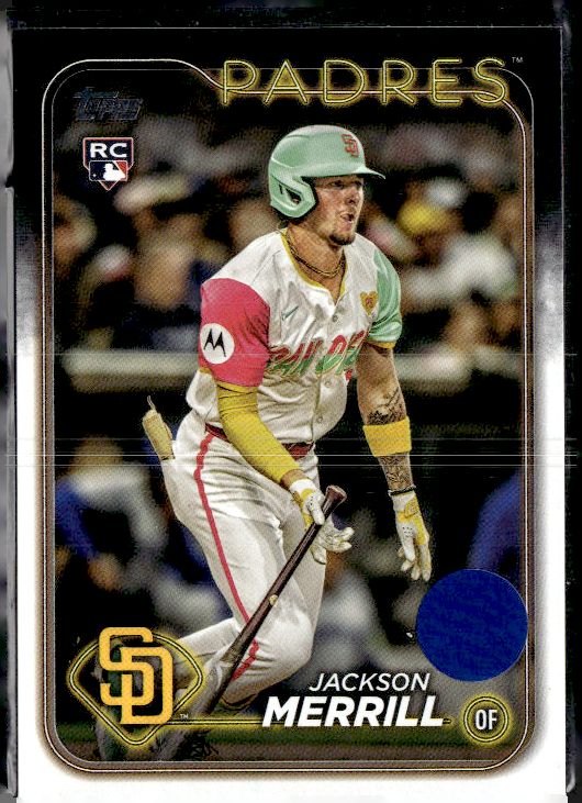 2024 Topps Update #US210 Jackson Merrill Rainbow Foil