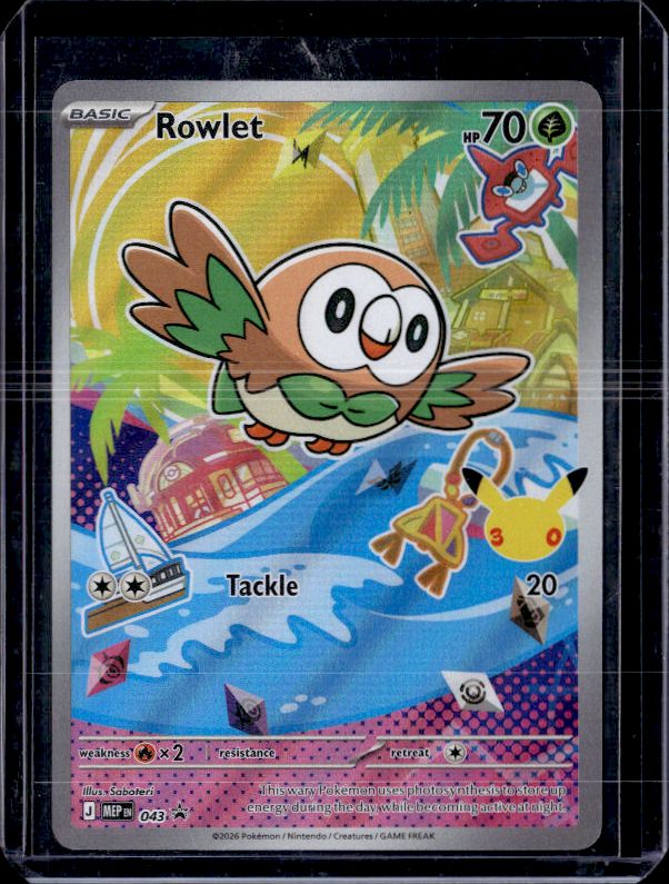 ME: Mega Evolution Promo #043 Rowlet