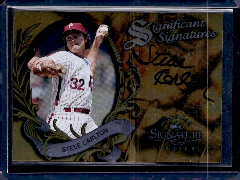 1997 Donruss Signature Series #NNO Steve Carlton Significant Signatures #/2000