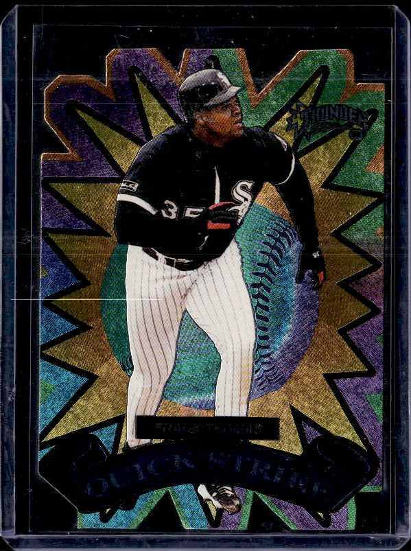 1998 Circa Thunder #11 QS Frank Thomas Quick Strike