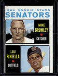 1964 Topps #167 Senators 1964 Rookie Stars (Mike Brumley / Lou Piniella)