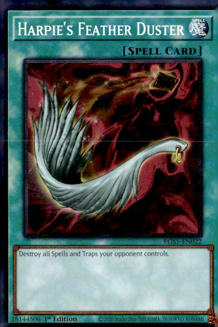 Egyptian God Deck: Slifer the Sky Dragon #EGS1-EN022 Harpie's Feather Duster