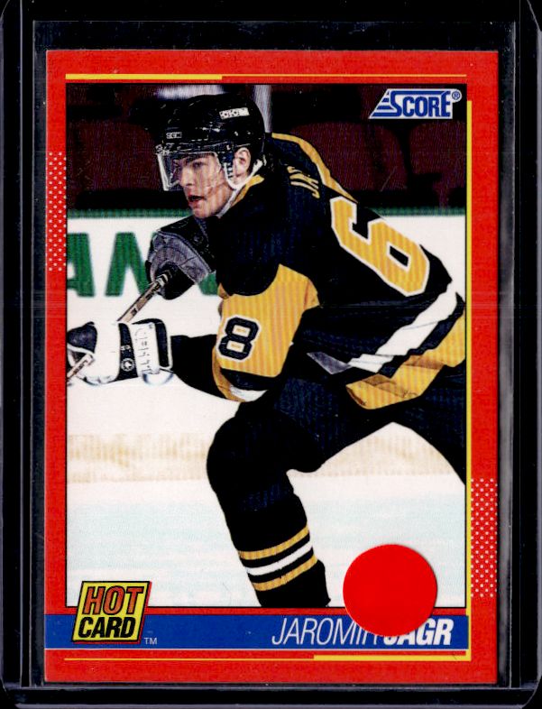 1991-92 Score American #8 Jaromir Jagr Hot Cards