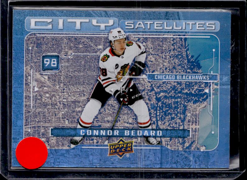 2024-25 Upper Deck #CS-11 Connor Bedard City Satellites