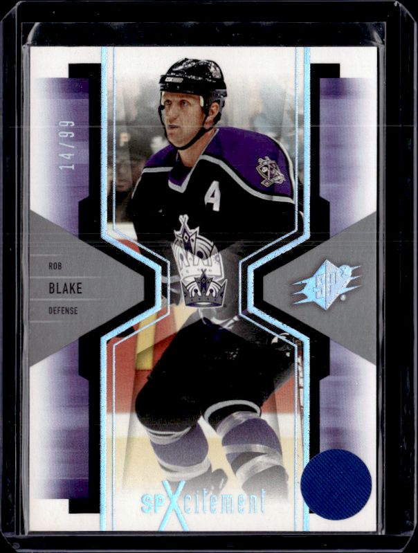 2006-07 SPx #X48 Rob Blake SPXcitement Spectrum #/99