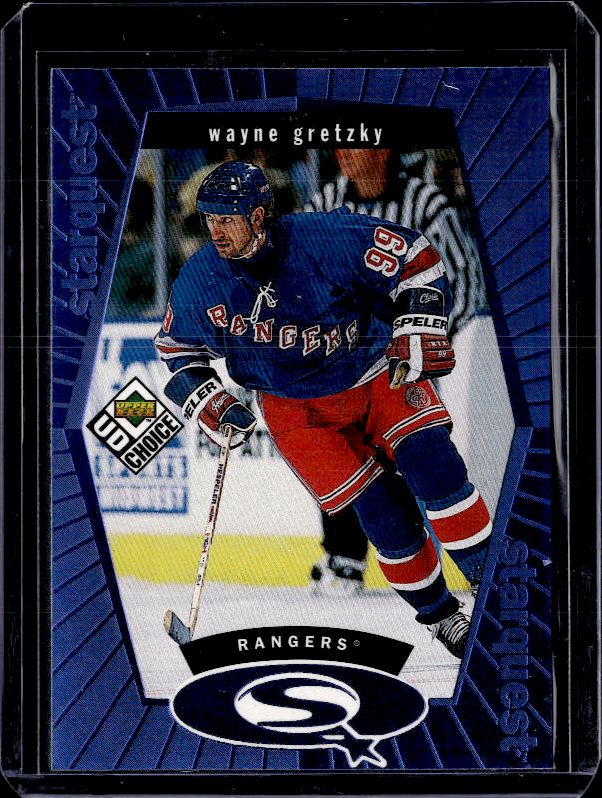 1998-99 UD Choice - StarQuest Blue #SQ1 Wayne Gretzky