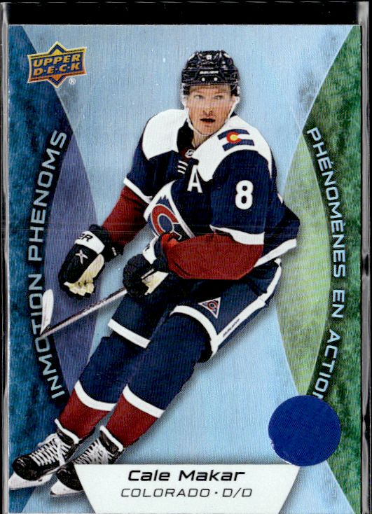 2024-25 Upper Deck Tim Hortons #MP-1 Cale Makar In Motion Phenoms