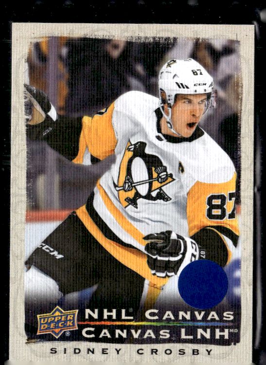 2020-21 Upper Deck Tim Hortons #C-15 Sidney Crosby NHL Canvas