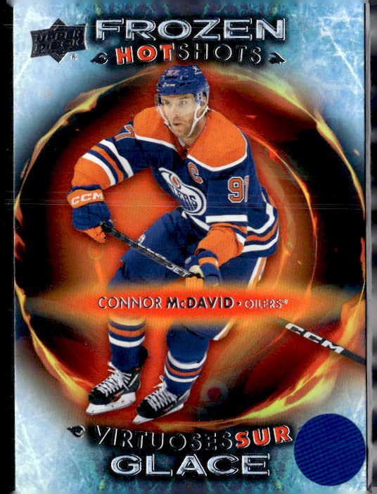 2024-25 Upper Deck Tim Hortons #FH-18 Connor McDavid Frozen Hot Shots