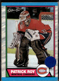 1989-90 O-Pee-Chee #17 Patrick Roy